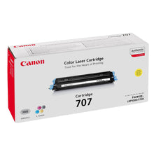 Cartouche de toner d'origine Canon 707 Jaune - 9421A004