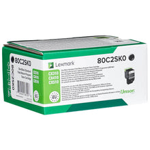 Cartouche de toner d'origine Lexmark 802SK Noir - 80C2SK0