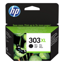 Cartocuhe d'encre couleur noir d'origine HP 303XL - T6N04AE - officepartner.fr