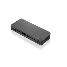 Lenovo - Powered USB-C Travel Hub, 13W, 5V/3A USB-C port, Iron Grey - 4X90S92381