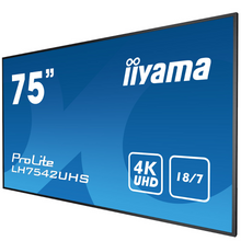 Écran dynamique (digital signage) 75 pouces iiyama Prolite - LH7542UHS-B3