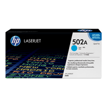 Cartouche de toner d'origine HP 502A couleur cyan - Q6471A - OfficePartner.fr