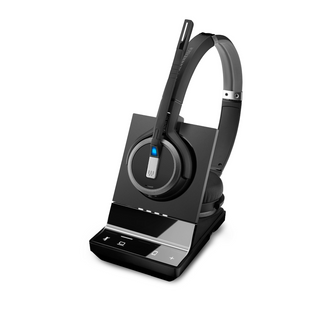 Casque sans fil binaural DECT PC & Mobile Epos Sennheiser - SDW5064-officepartner.fr